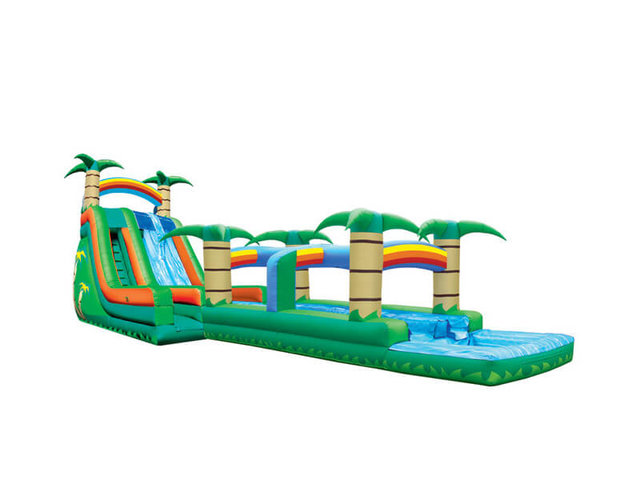Tropical Dual Lane with Slip N Slide Tropical Dual Lane with Slip N Slide