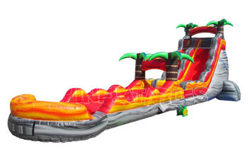 Volcanic Eruption Waterslide with Slip N Slide Volcanic Eruption Waterslide with Slip N Slide